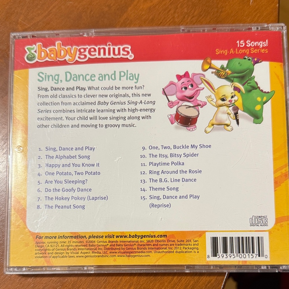 Baby Genius CD Set - Picture 5 of 5